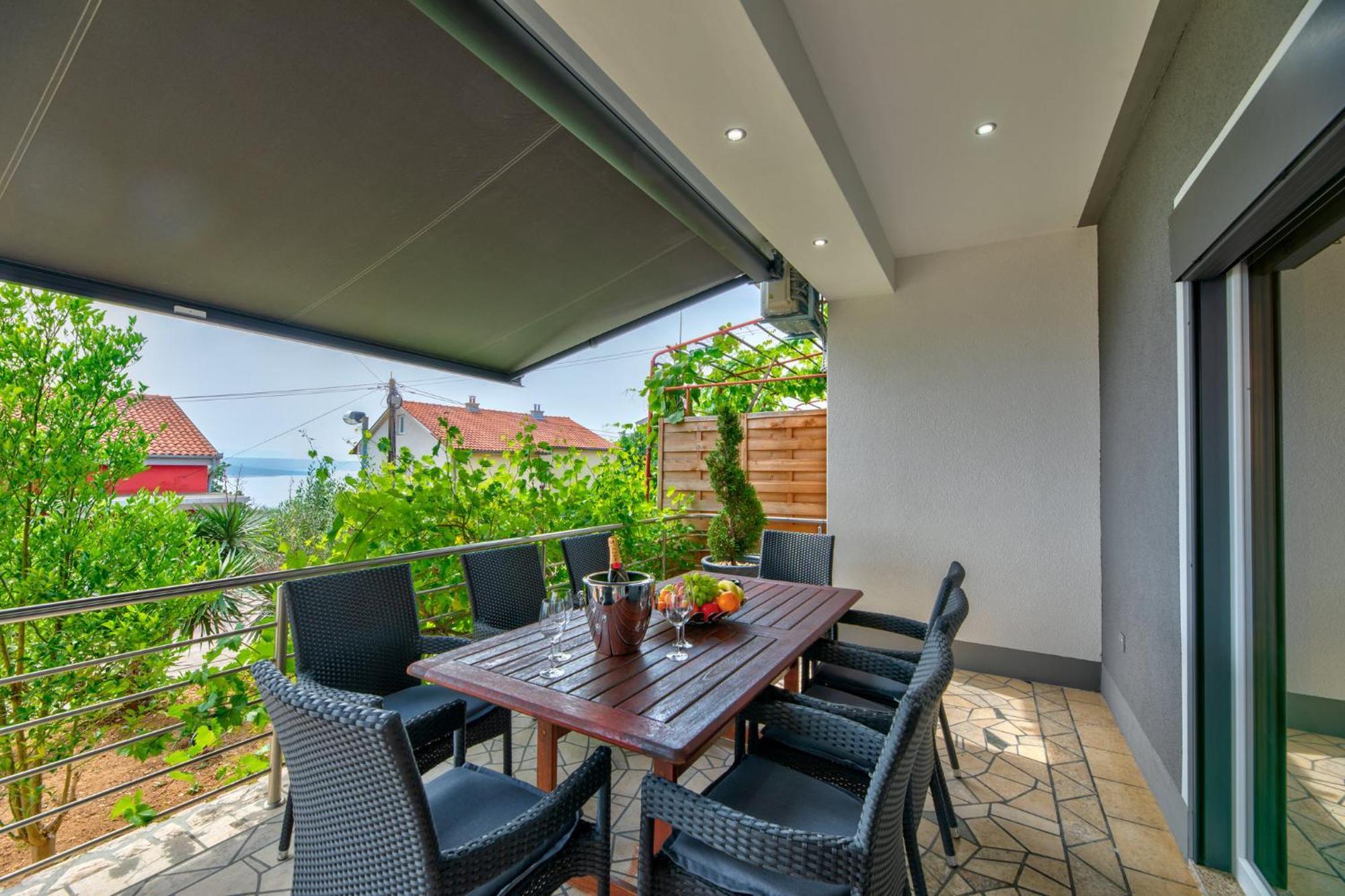 Villa Vivien Crikvenica Esterno foto